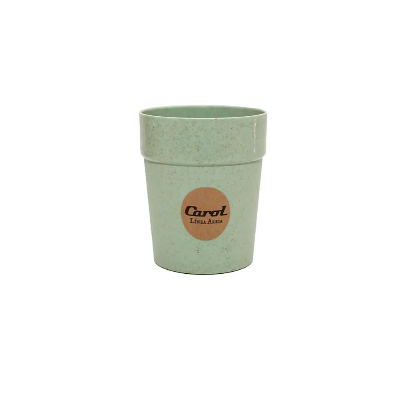 Vaso 420 Ml Verde Areia Carol