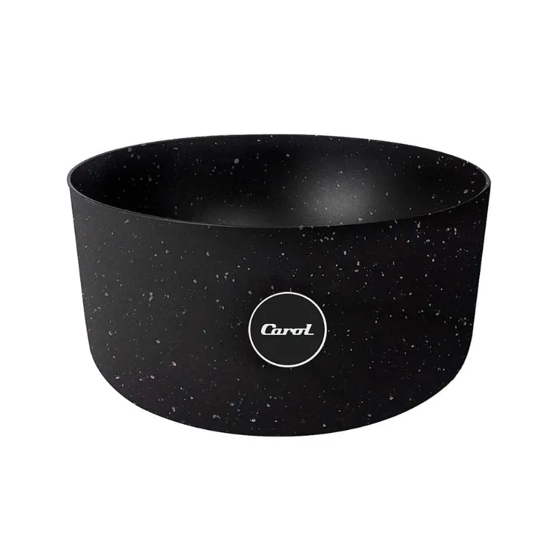 Bowl Granito Negro Plástico 20 Cm Carol