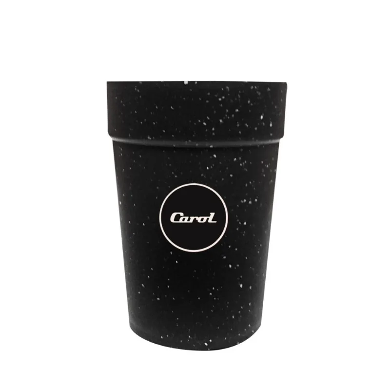 Vaso Carol 8 cm 420 ml negro granito