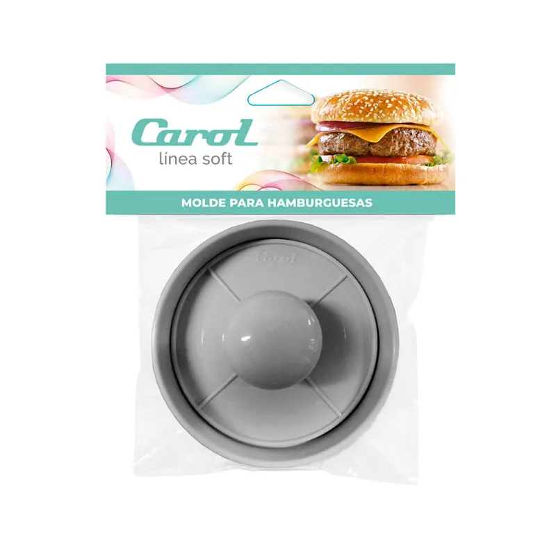 Molde De Hamburguesas Plastico Carol