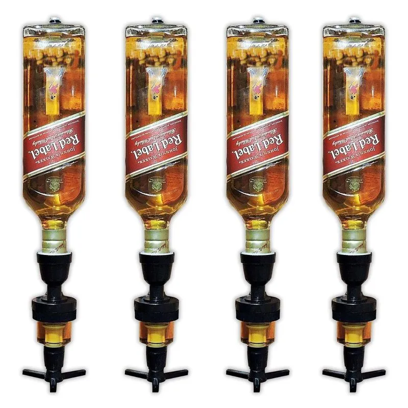 4uni Dosador De Bebidas 50ml Automático Drinks Whisky Gin