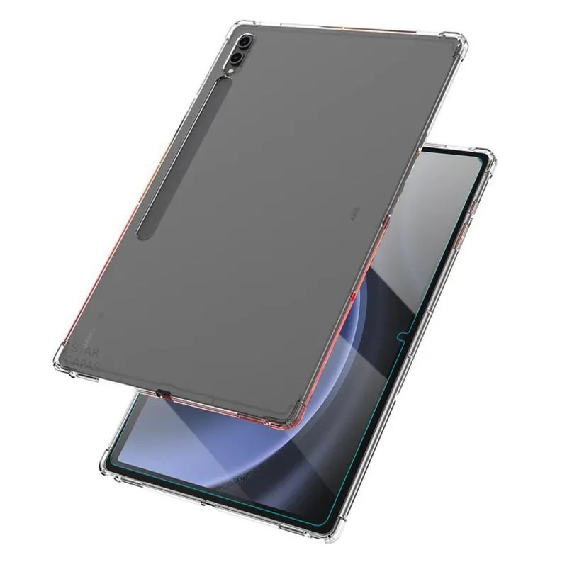 Capa Borda P/ Galaxy Tab S9 Fe 10.9 + Vidro