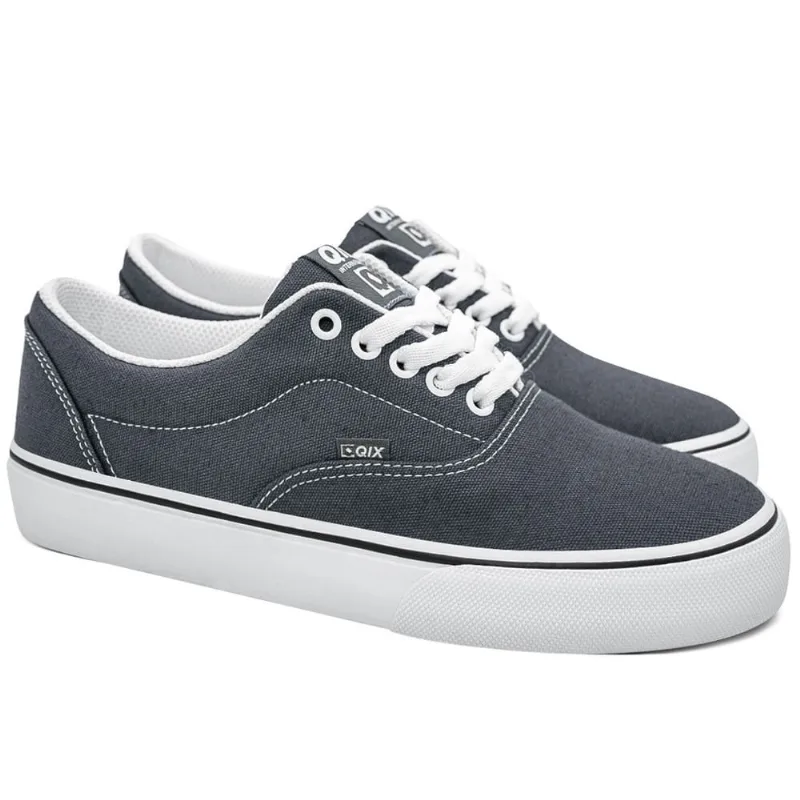Tênis Qix Sunset Vulcan Chumbo Branco