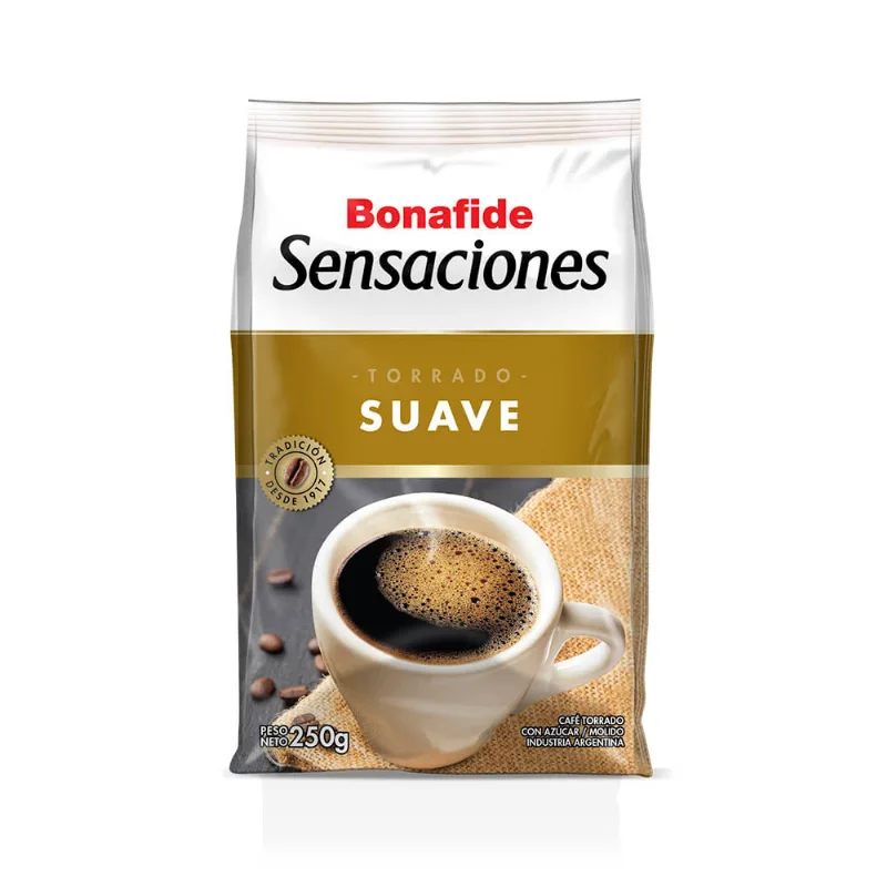 Café Bonafide Molido Sensaciones 250 Gr