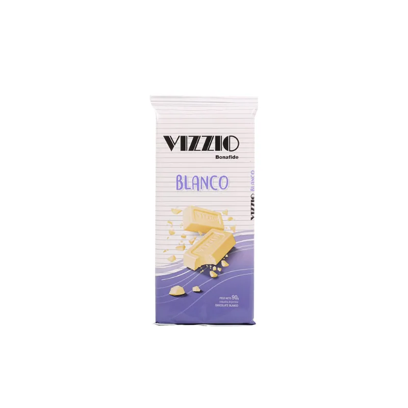 Tableta Sabor Blanco 90 Grs Vizzio