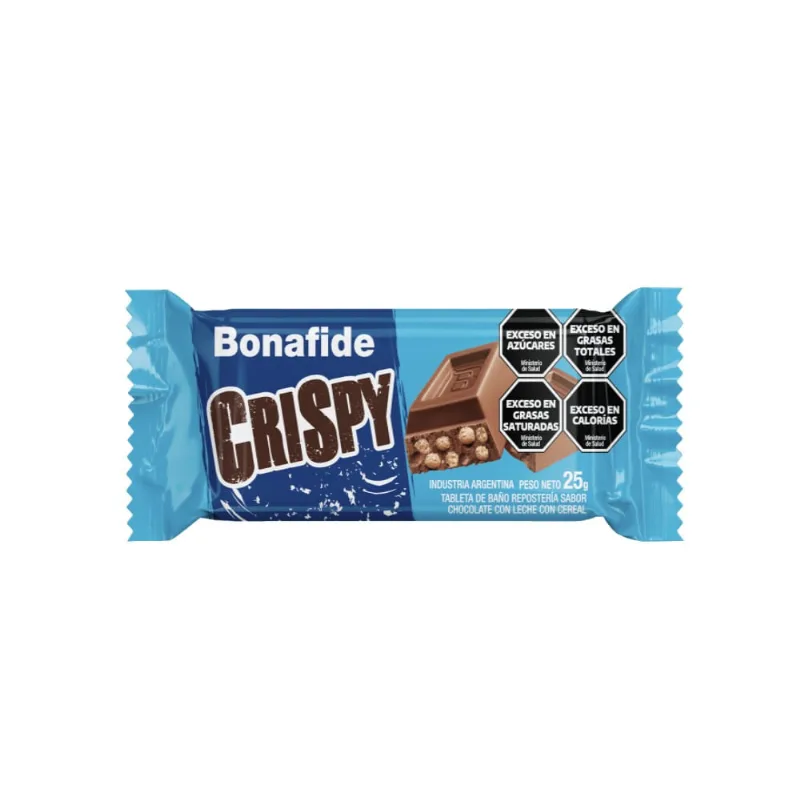 Chocolate Bonafide Crispy x 25 g