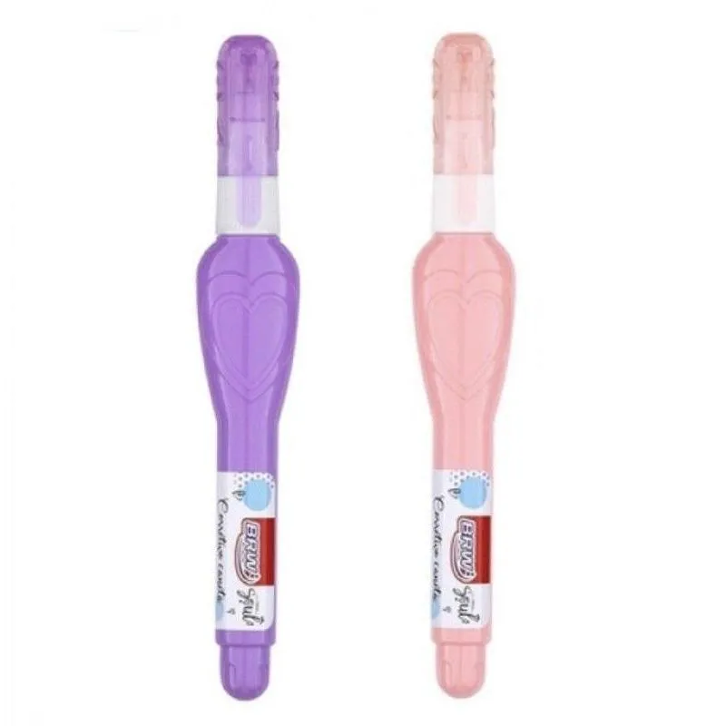 Caneta Corretiva Mini 4ml Com 2 Unidades (rosa, Lilás) - Brw