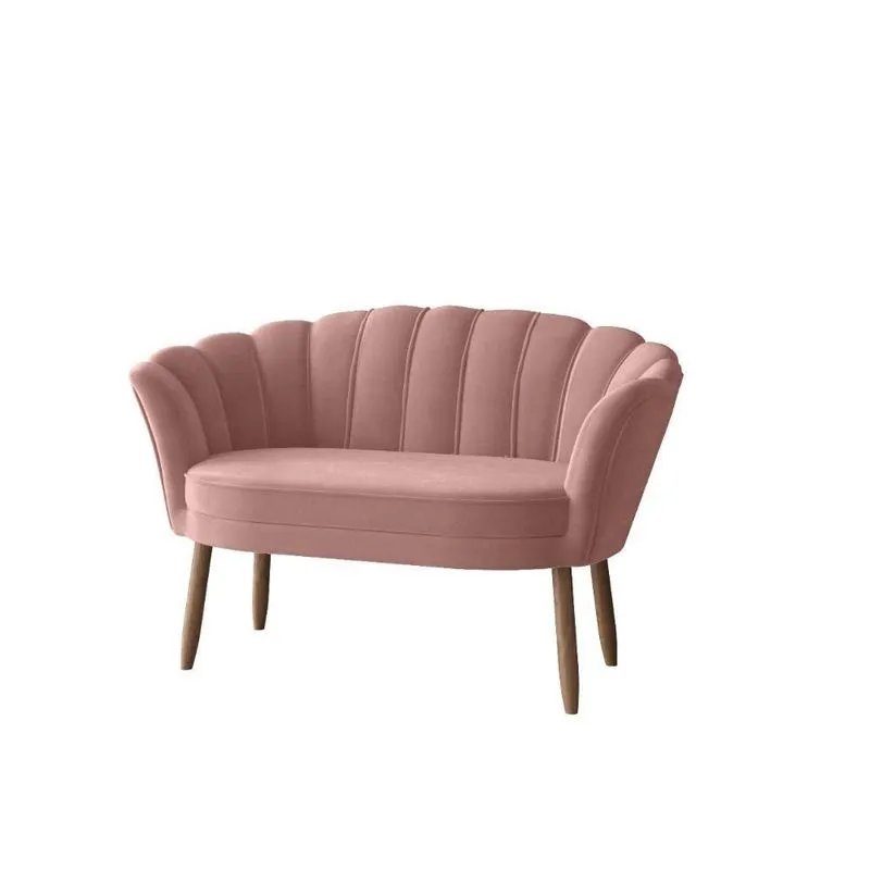 Namoradeira Flor Quarto Recepção Salao Sala Balaqui Decor Rosa