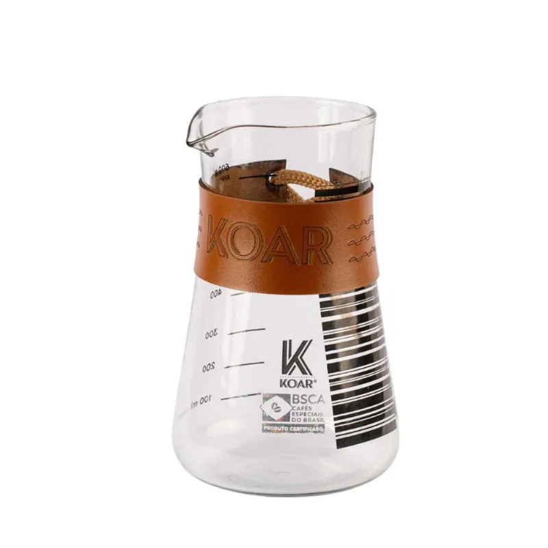 Decanter De Vidro Koar 600ml Hario V60 Para Servir Café