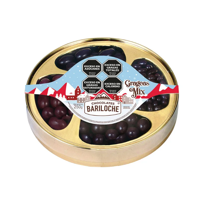 Grageas Bariloche Mix Bandeja 250 Gr