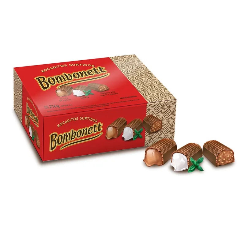 Bombonera Estuche Surtida Bombonett 220 Gr