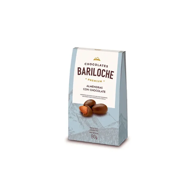 Almendras Leche Estuche Bariloche Premium - 80 Gr