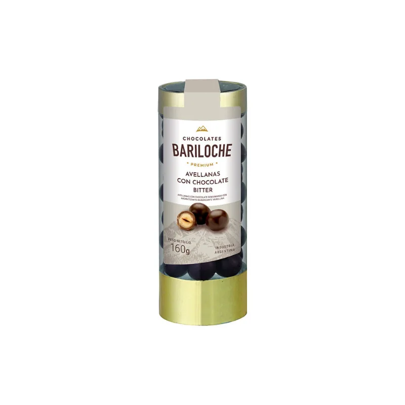 Avellanas C/choco Bitter Bariloche Premium X16