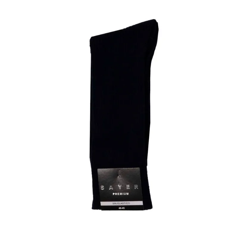 Media Hombre Morley Azul Sin Elastico Sayer 405