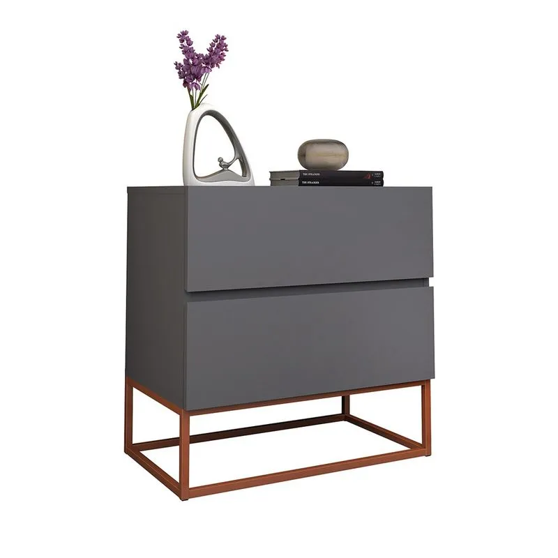 Mesa De Cabeceira Alto Padrão 2 Gavetas P Quarto Casal