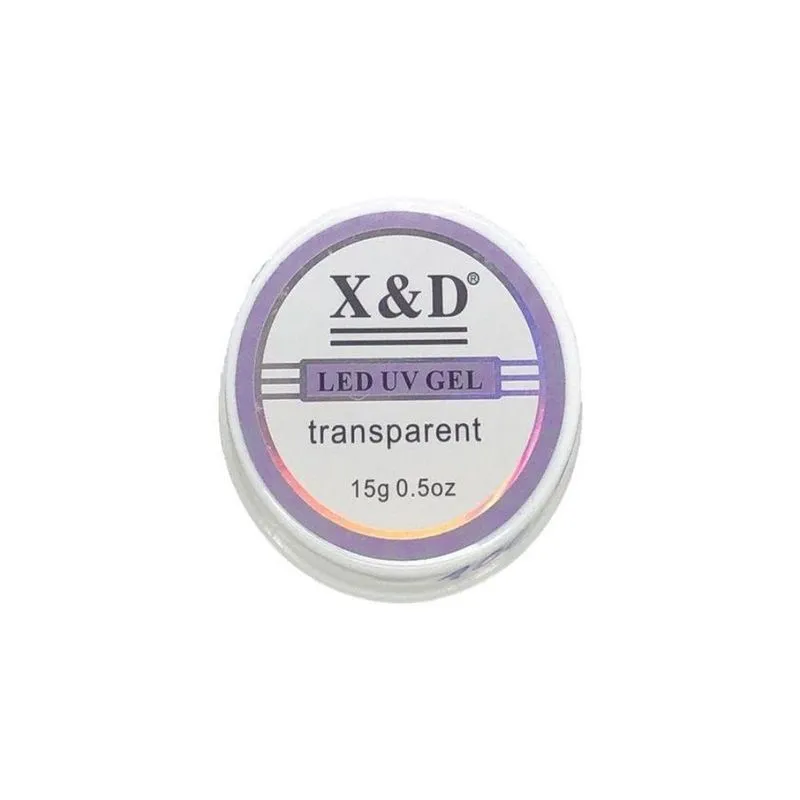 X&amp;d Gel Led Uv 15g Cor Transparente