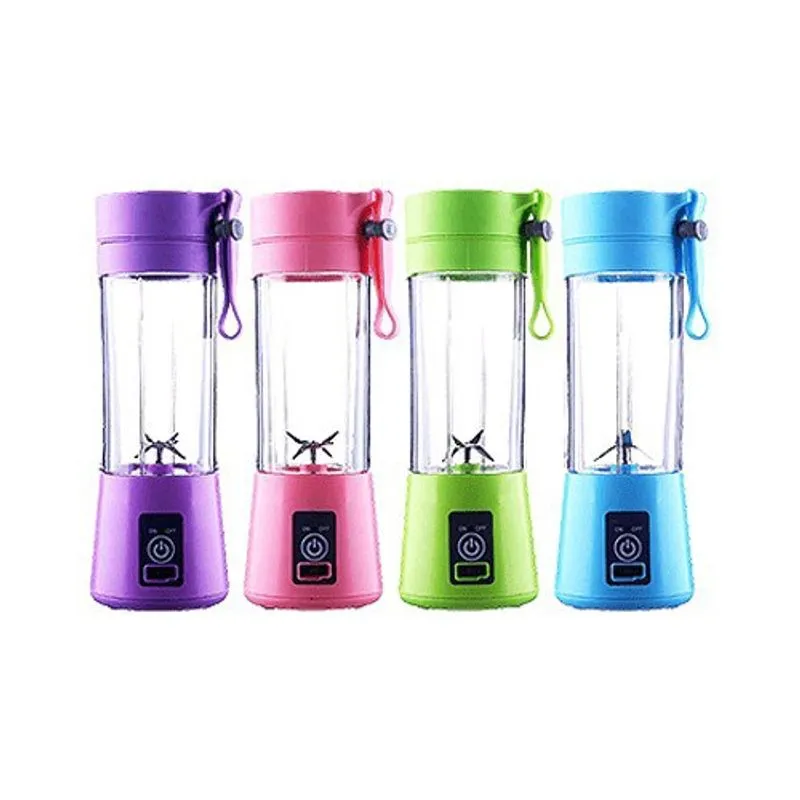 Mini Liquidificador Portatil Com Laminas '6' Liquidificador Portátil Shakeira Eletrica Para Academia Whey
