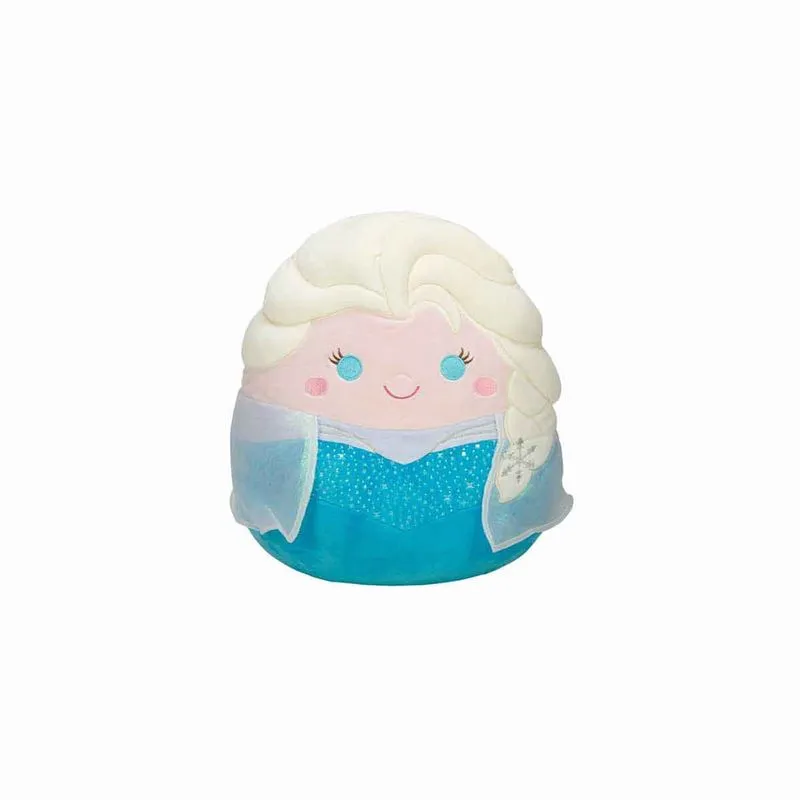 Pelúcia Elsa de 20cm - Squishmallows Princesas Disney
