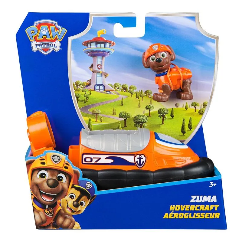 Patrulha Canina - Carrinho Com Boneco do Zuma (Novo)