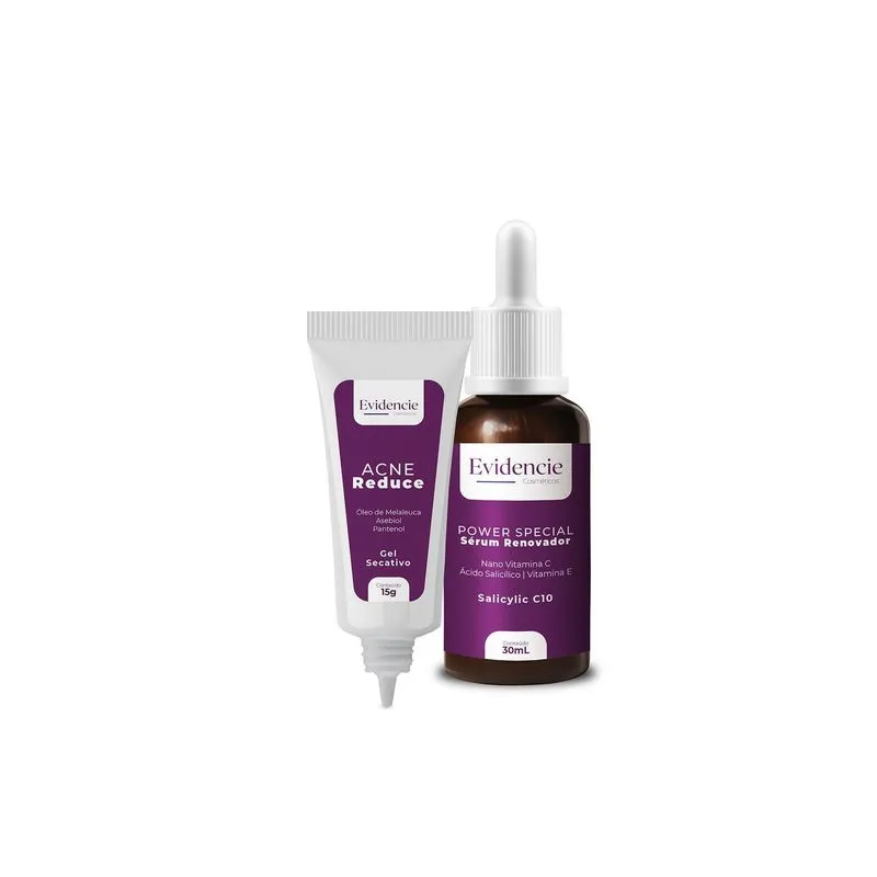 Kit Evidencie Anti-acne Duo Reduce Tipo De Pele Todos