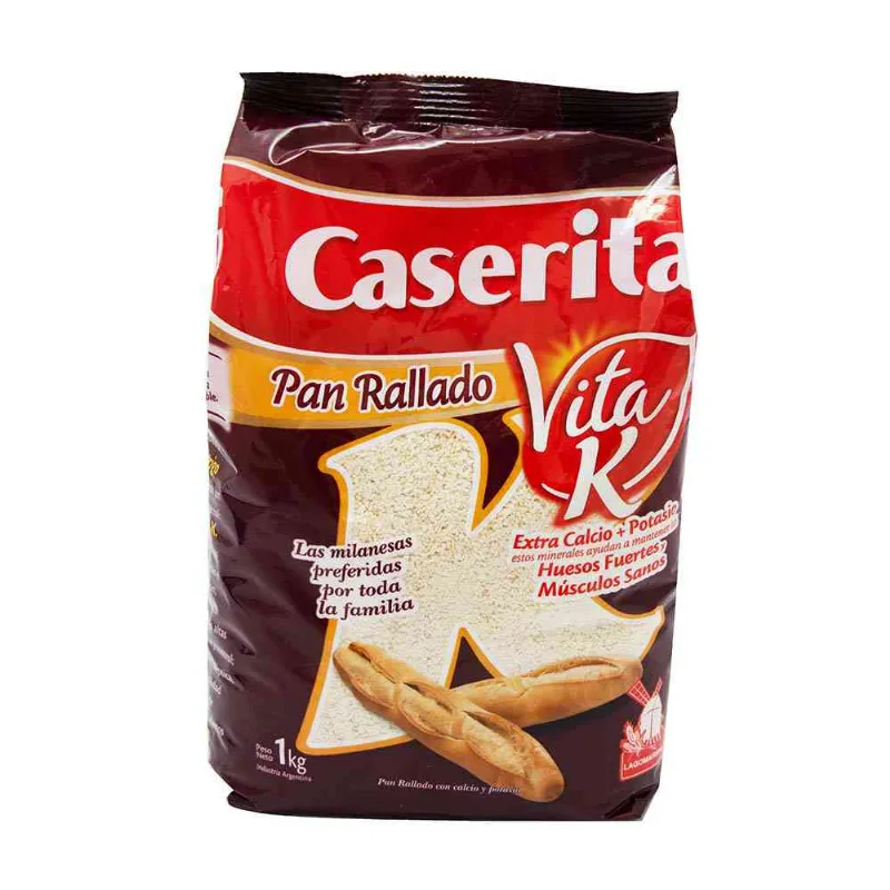 Pan Rallado Caserita 1 Kg