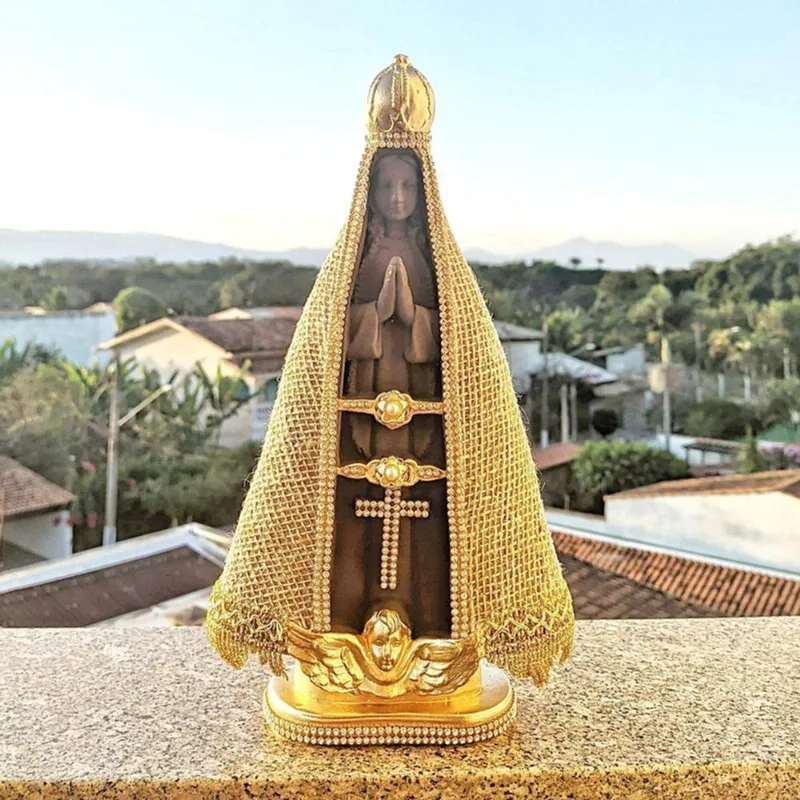 Nossa Senhora Da Conceicao Aparecida Decorativa 30cm