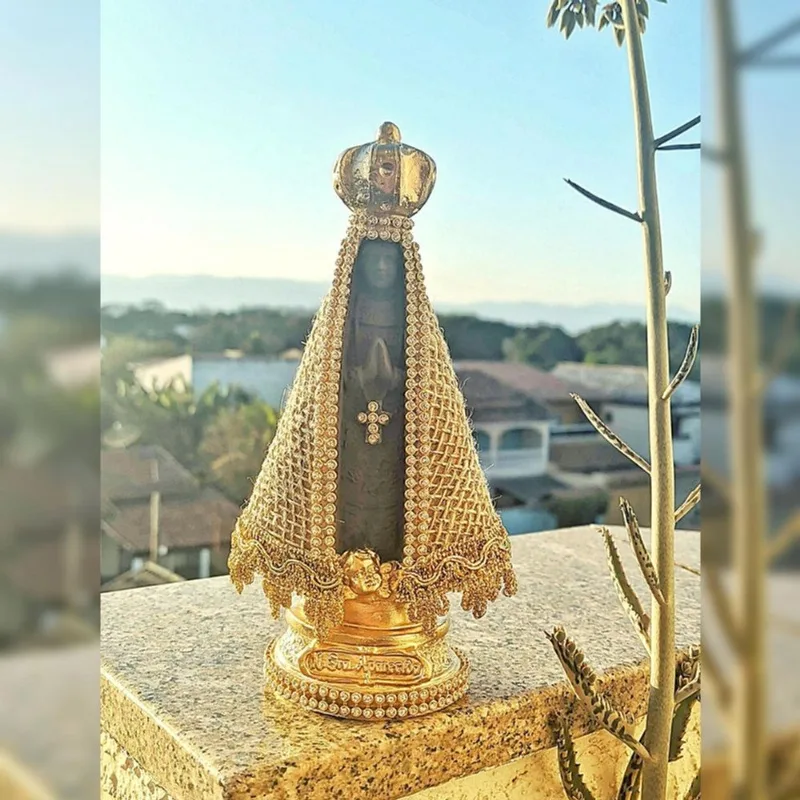 Nossa Senhora Aparecida Imagem Para Casamento 17cm