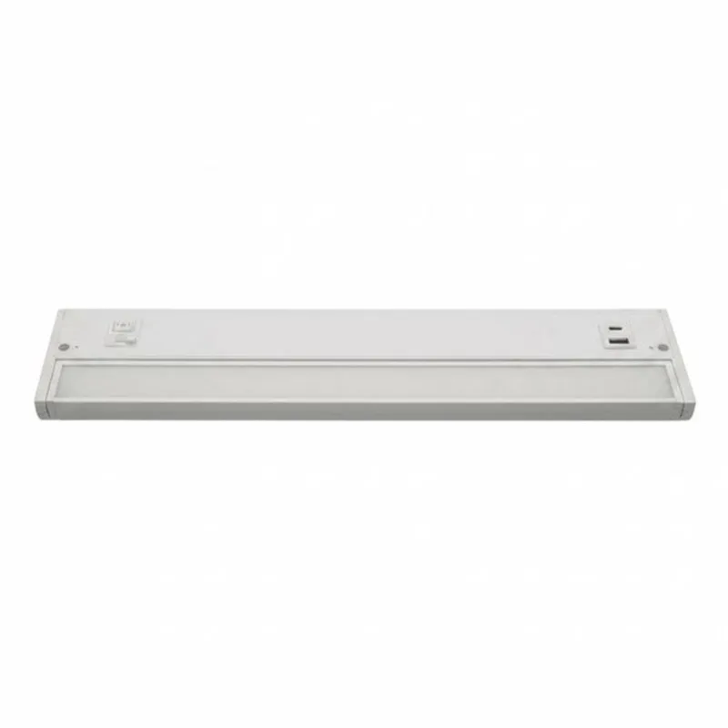 Magic Lite Ltd. LED Task Star Pro Swivel Under Cabinet Light 5CCT USB/USBC 18-in - White