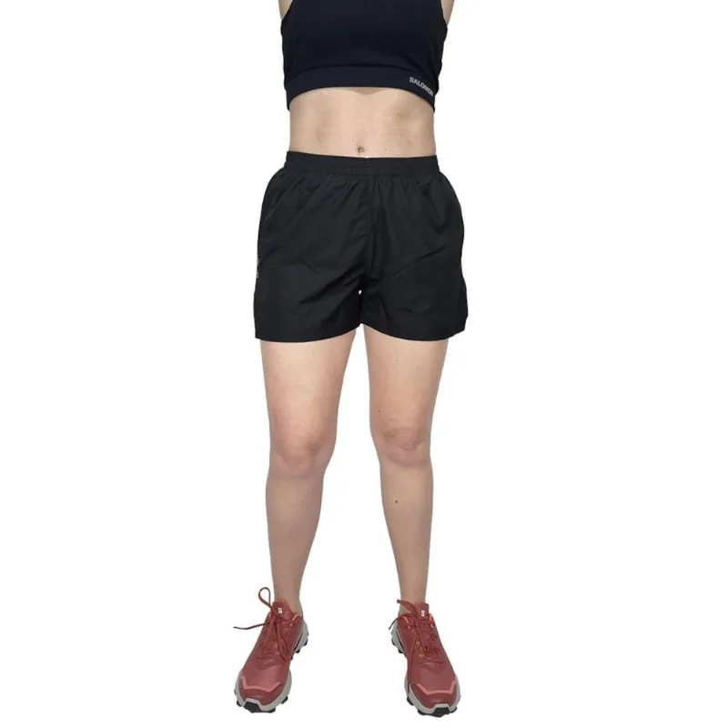 Short Salomon Race WI 3 S22002 Feminino Preto G / Preto.