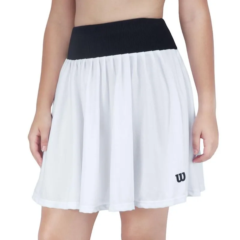 Saia Wilson Tour Pro Branco e Marinho PP