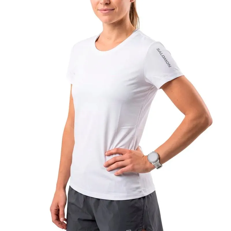 Remera Salomon XA Sonic Blanca Talle: M - Color: BLANCO