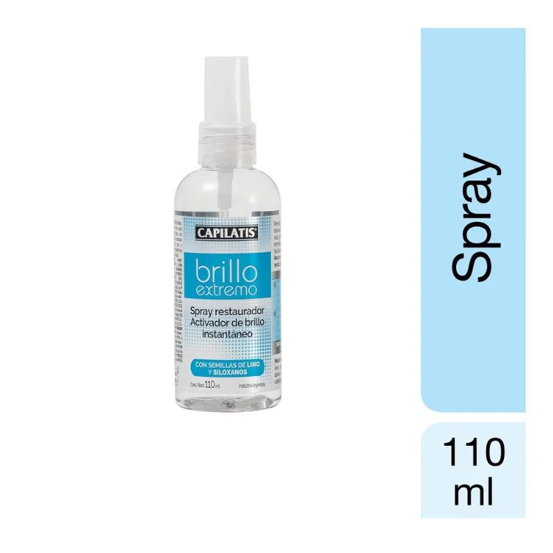 Tratamiento Capilar Restaurador Brill Extremo En Spray 110 Ml