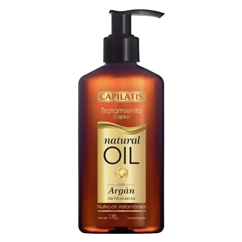 Tratamiento Capilar Capilatis Natural Oil Argán x 170 ml