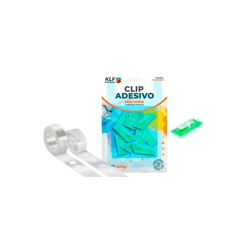 Kit 1 Adesivo Cola Balão 1 Corrente Arco Bexigas 10 Ganchos