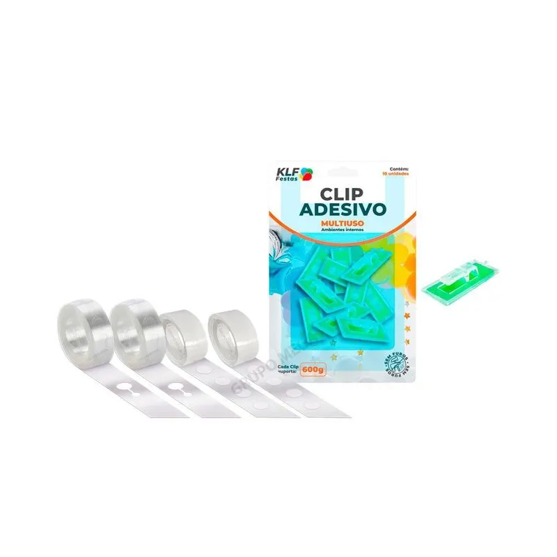 Kit 2 Adesivos Cola Balão 2 Corrente Arco Bexigas 10 Ganchos