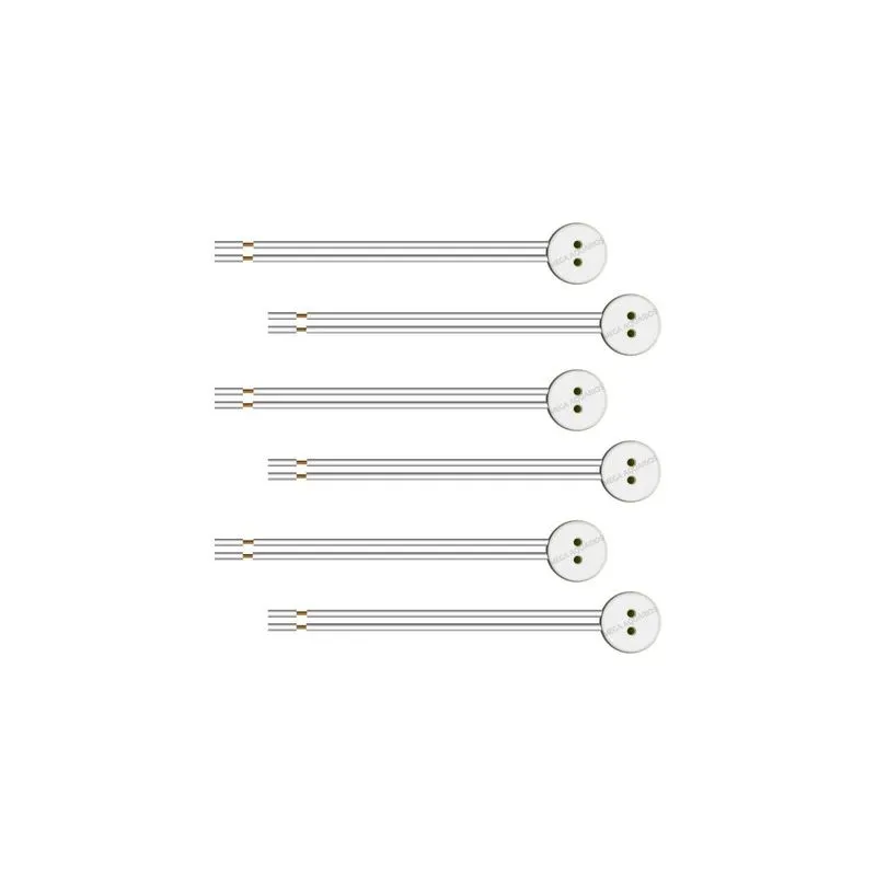 6 Soquetes G5 Lâmpada Tubular T5 Base Rabicho Tomadinha