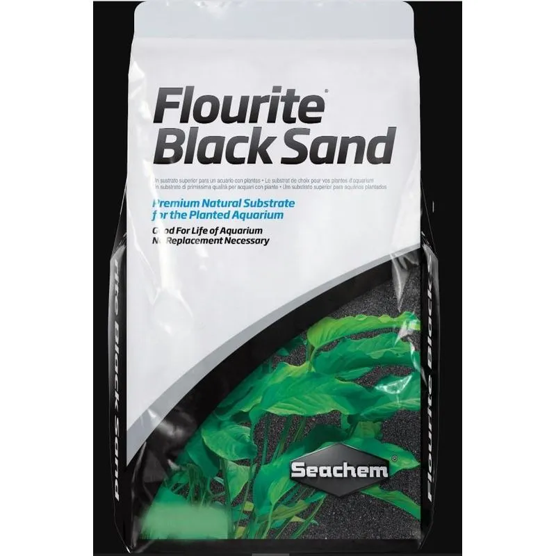Areia Preta Premium Para Aquário - Seachem Flourite 7kg