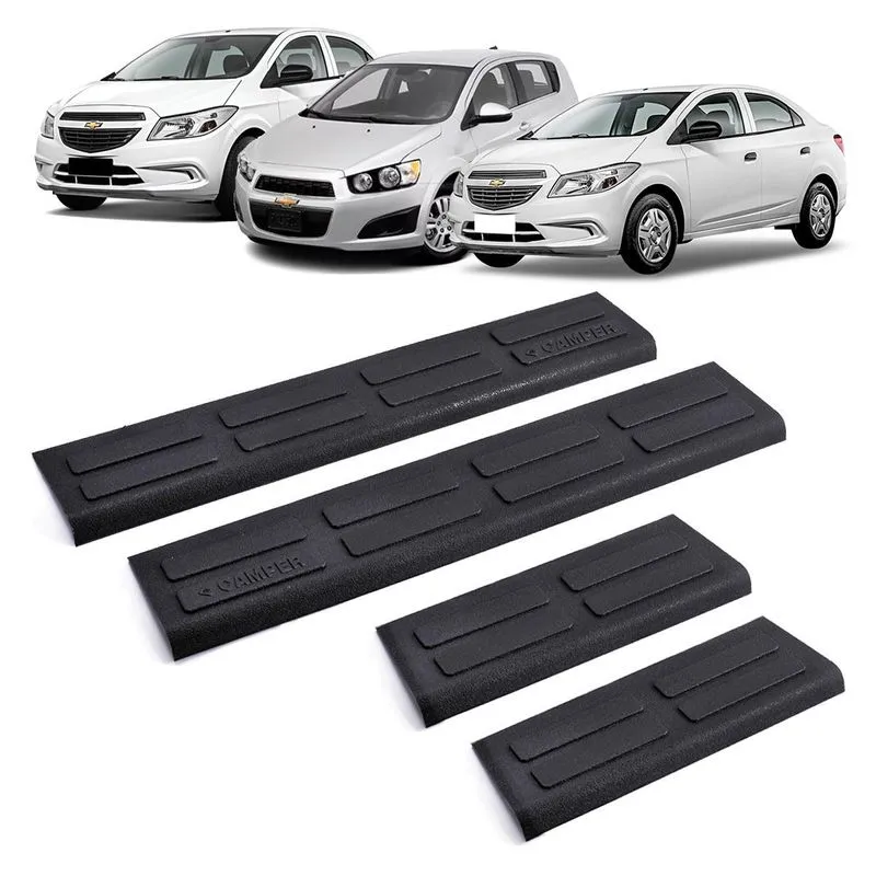 Soleira Porta Plástico Injetado Preto Onix 2015