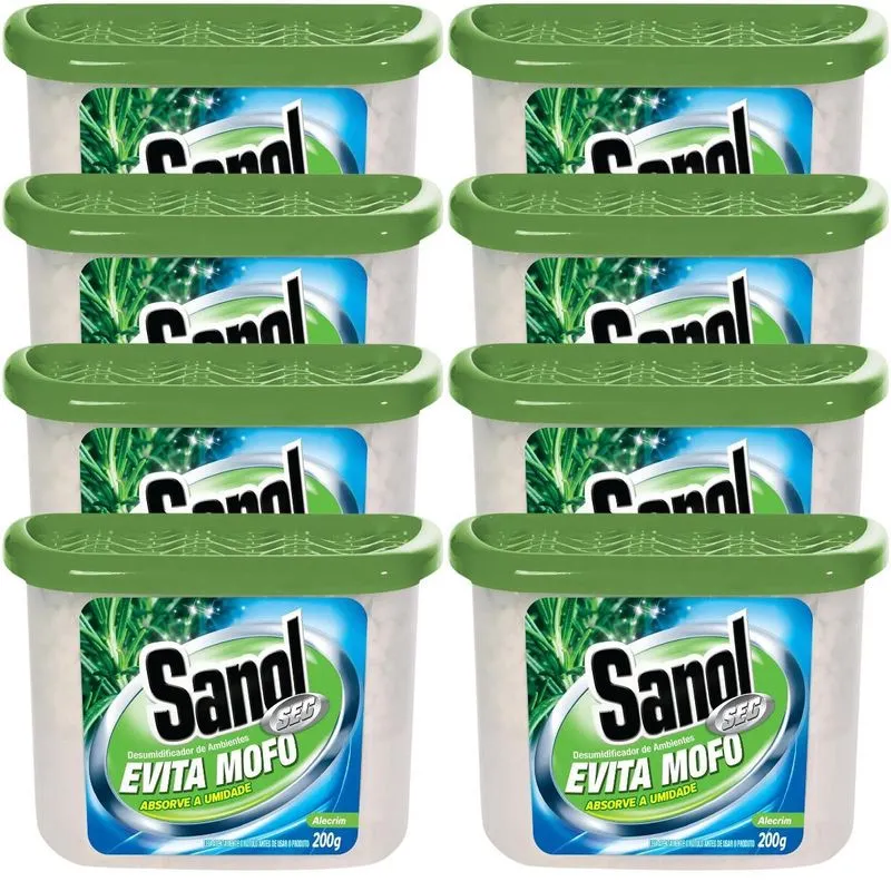 8 Evita Mofo Armário Gavetas Diversas Fragrâncias 200g