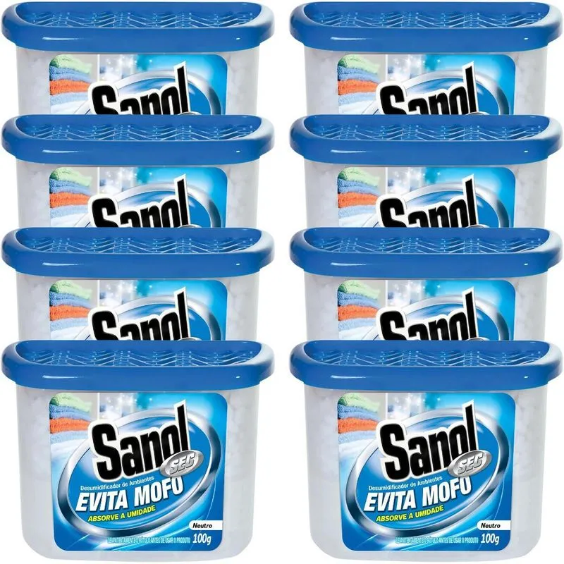 8 Evita Mofo Armário Gavetas Diversas Fragrâncias 200g