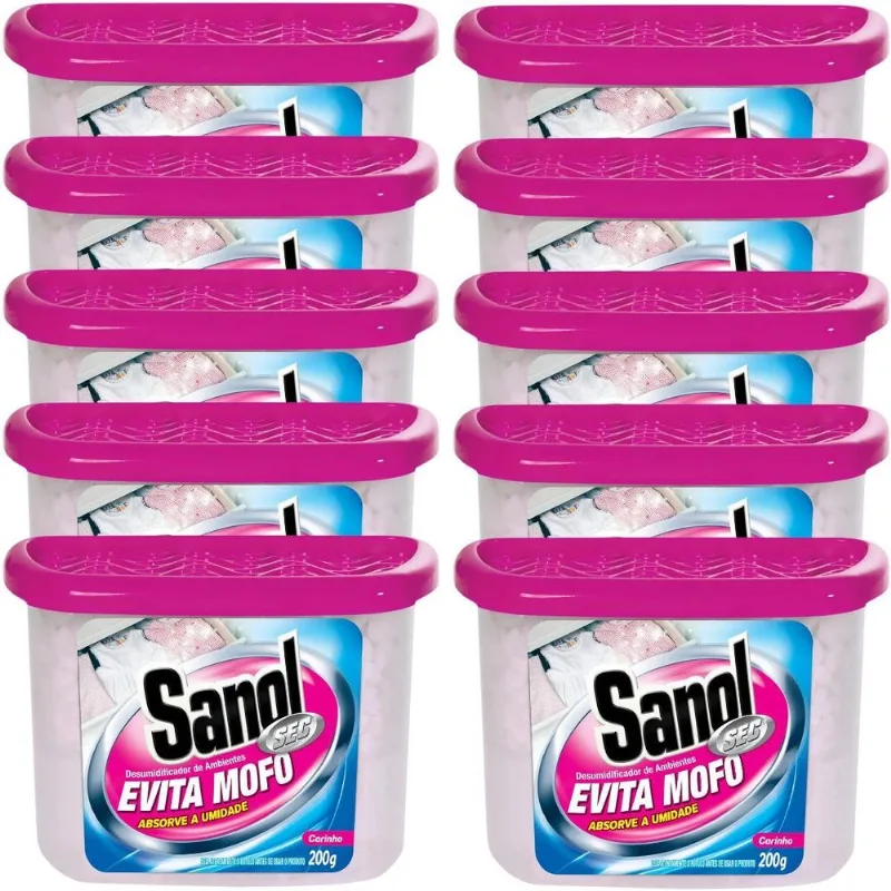 10 Evita Mofo Armário Gavetas Diversas Fragrâncias 200g