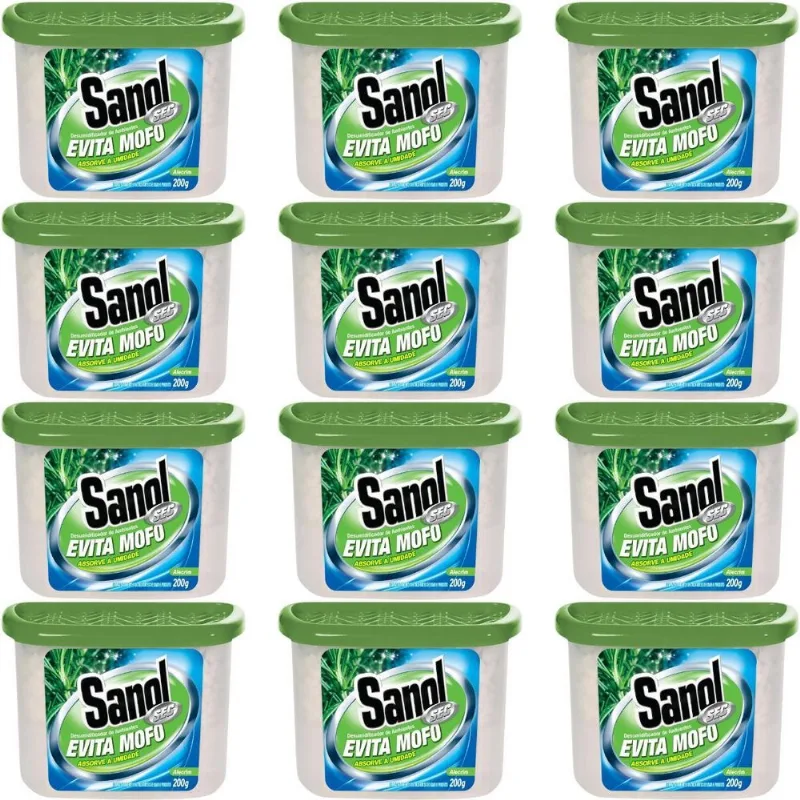 12 Evita Mofo Armário Gavetas Diversas Fragrâncias 200g