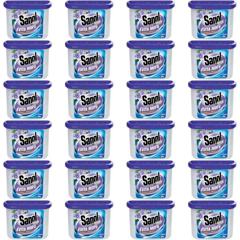 24 Evita Mofo Armário Gavetas Diversas Fragrâncias 200g