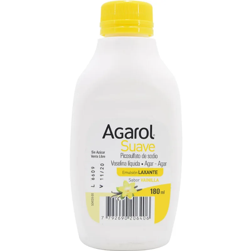 Agarol Vianilla Emulsión Laxante x 390 ml