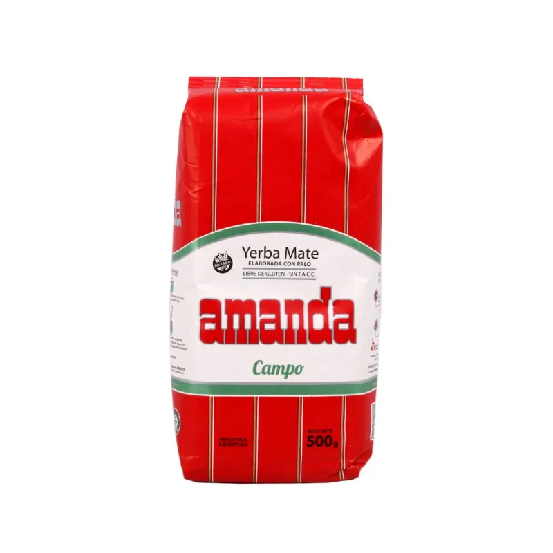 Yerba Con Palo Campo Amanda 500 Gr