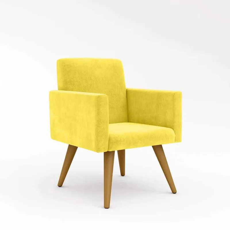 Poltrona Decorativa Esteticista Salão d Beleza Balaqui Decor