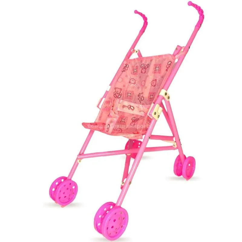 Carrinho De Boneca Bebe Reborn Brinquedo Infantil Passeio