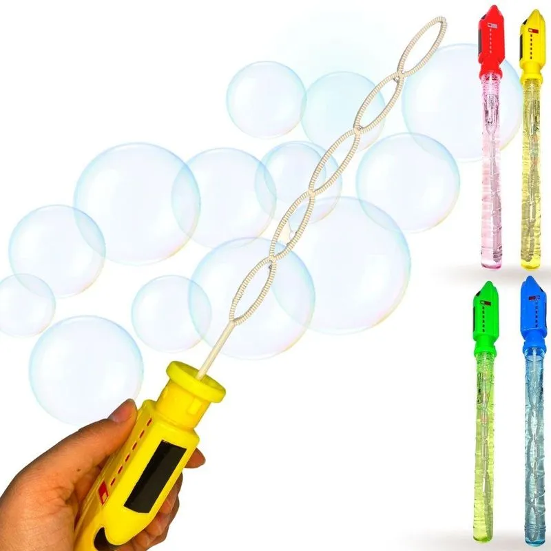 Brinquedo De Bolhas De Sabão Tubete De Bolha Com Líquido