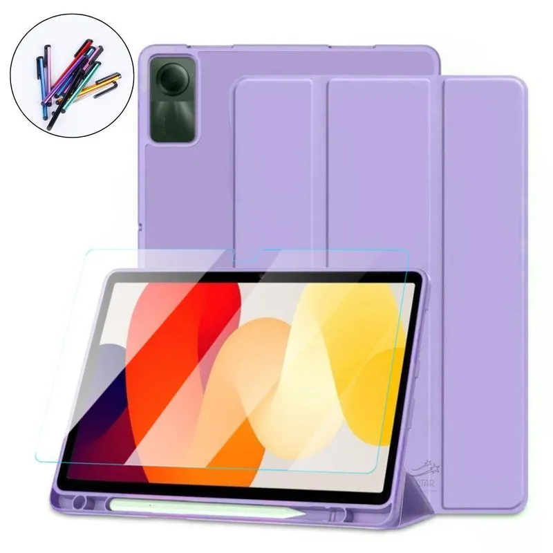 Case + Caneta Touch + Vidro Para Tab Xiaomi Redmi Pad Se 11