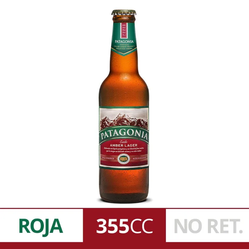 Cerveza Patagonia Amber Lager 355cc